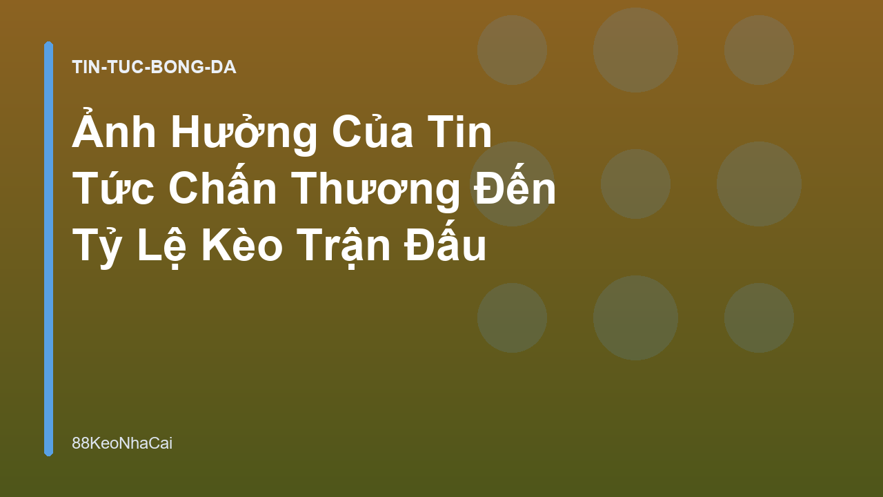 Read more about the article Ảnh Hưởng Của Tin Tức Chấn Thương Đến Tỷ Lệ Kèo Trận Đấu